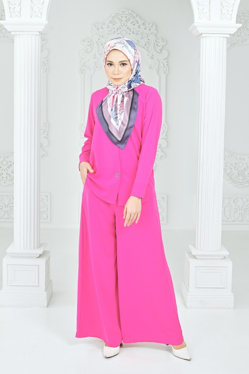 Prada Suit Plain - Pink Magenta